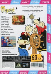 Pepek námořník - klasické příběhy 2 (DVD) (papírový obal)