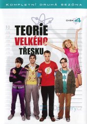 Teorie velkého třesku 2. sezóna 4xDVD (český dabing)