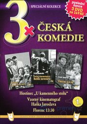 3xČeská komedie 1 (Hostinec "U kamenného stolu"/Vzorný kinematograf Haška Jarosl./Florenc 13.30) - 3