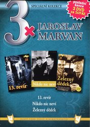 3xJaroslav Marvan (13. revír / Nikdo nic neví / Železný dědek) - 3DVD