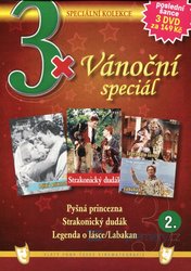 3xVánoční speciál 2 (Pyšná princezna / Strakonický dudák / Legenda o lásce-Labakan) - 3DVD