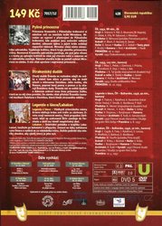 3xVánoční speciál 2 (Pyšná princezna / Strakonický dudák / Legenda o lásce-Labakan) - 3DVD