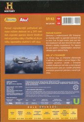 Letadlová loď ENTERPRISE - DVD 4 (Pekelné kladivo,Den D v Tichomoří) (papírový obal)