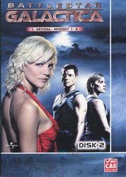 Battlestar Galactica KOMPLET 1.+2.+3. sezóna 26xDVD (papírový obal)