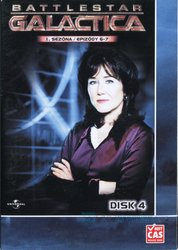 Battlestar Galactica KOMPLET 1.+2.+3. sezóna 26xDVD (papírový obal)