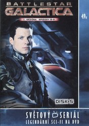 Battlestar Galactica KOMPLET 1.+2.+3. sezóna 26xDVD (papírový obal)