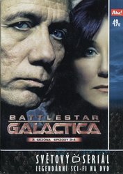 Battlestar Galactica KOMPLET 1.+2.+3. sezóna 26xDVD (papírový obal)