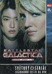 Battlestar Galactica KOMPLET 1.+2.+3. sezóna 26xDVD (papírový obal)