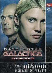 Battlestar Galactica KOMPLET 1.+2.+3. sezóna 26xDVD (papírový obal)