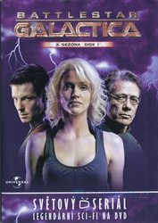 Battlestar Galactica KOMPLET 1.+2.+3. sezóna 26xDVD (papírový obal)