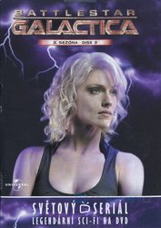 Battlestar Galactica KOMPLET 1.+2.+3. sezóna 26xDVD (papírový obal)