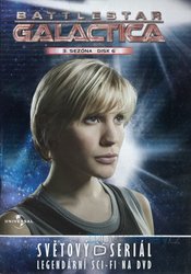 Battlestar Galactica KOMPLET 1.+2.+3. sezóna 26xDVD (papírový obal)