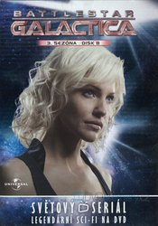 Battlestar Galactica KOMPLET 1.+2.+3. sezóna 26xDVD (papírový obal)