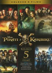 Piráti z Karibiku KOMPLET 1-5 (5 DVD)