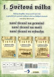 1. světová válka - nové zbraně - 3 DVD (papírový obal)