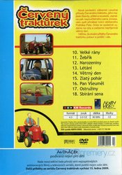 Červený traktůrek 2 - Pan Všeuměl (9 dílů) (DVD) (papírový obal)