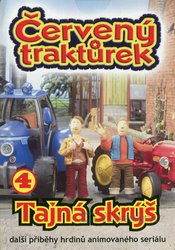 Červený traktůrek 4 - Tajná skrýš (9 dílů) (DVD) (papírový obal)