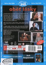 Oběť lásky (DVD) (papírový obal)