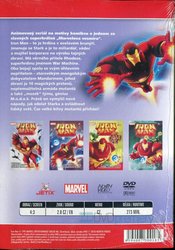 Iron Man 01-04 (animovaný) - kolekce (3xDVD) (papírový obal)