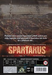 Spartakus: Válka zatracených (4 DVD) - seriál