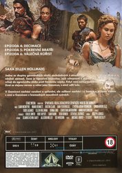 Spartakus: Válka zatracených (4 DVD) - seriál