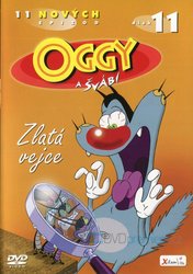 Oggy a švábi - 11 - Zlatá vejce (DVD)