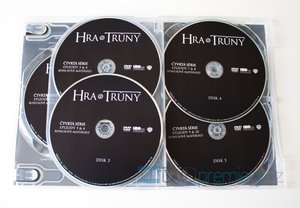 Hra o trůny 4. série - 5xDVD (český dabing)