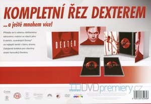 Dexter kolekce KOMPLETNÍ KOLEKCE 1.-8. série (26 DVD)