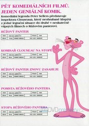 Růžový panter kolekce - 5xDVD
