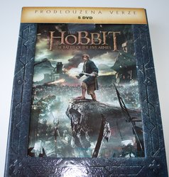 Hobit: Bitva pěti armád (5 DVD) - prodloužená verze