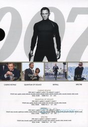 BOND - Daniel Craig - kolekce - 4 DVD,1 DVD BONUS