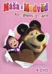 Máša a Medvěd - kompletní 2. série (4 DVD)