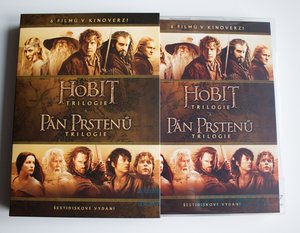 Kolekce Středozemě: Pán prstenů / Hobit (6 DVD) - kinoverze