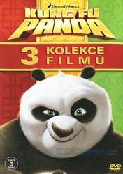 Kung Fu Panda 1-3 - kolekce (3 DVD)