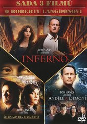 Dan Brown - kolekce (Šifra mistra Leonarda, Andělé a démoni, Inferno) (3 DVD)