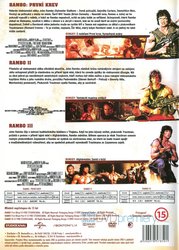 Rambo kolekce 1-3 (3 DVD)