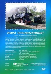 Historie železnic: PARNÍ ÚZKOROZCHODKY (2 DVD)