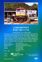 Historie železnic: LOKOMOTIVY ŘAD 749 A 751 (DVD)