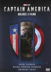 Captain America Trilogie - kolekce (3 DVD)