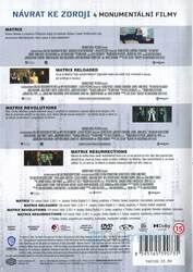 Matrix kompletní kolekce 1-4 (4 DVD)