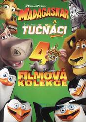 Madagaskar 1-3 + Tučňáci z Madagaskaru kolekce (4 DVD)