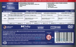 Captain America kolekce (4 DVD)