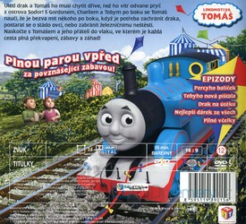 Lokomotiva Tomáš - Drak na útěku (DVD) - dětská krabička