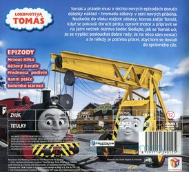 Lokomotiva Tomáš - Tomáš a jeřáb (DVD) - dětská krabička