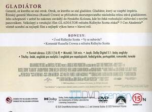 Gladiátor kolekce 1-2 (2 DVD)
