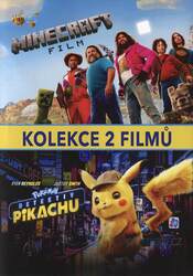 Minecraft film + Pokémon: Detektiv Pikachu - kolekce (2 DVD)