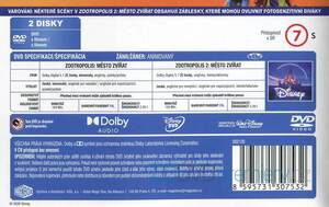 Zootropolis: Město zvířat kolekce 1-2 (DVD)