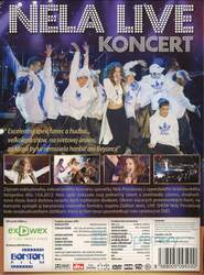 Nela LIVE (DVD + BONUS CD) - DOVOZ (SK) - záznam koncertu