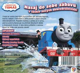 Lokomotiva Tomáš - Čvachty čvacht (DVD) - dětská krabička Lokomotiva Tomáš - Čvachty čvacht (DVD) - dětská krabička