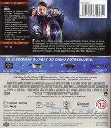 Captain America: První Avenger (2D+3D) (2 BLU-RAY)